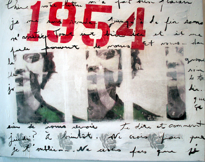 transfert et acrylique